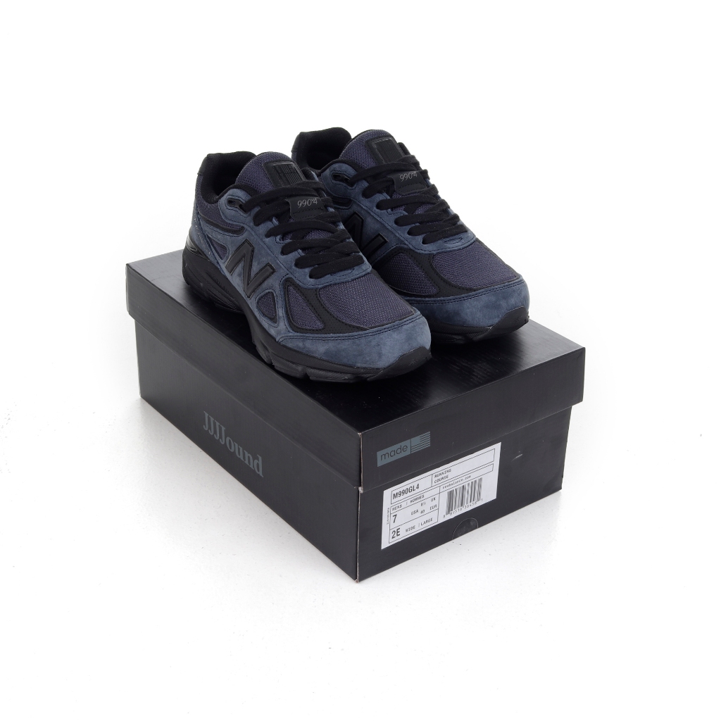 (MARKET) Sepatu Sneakers New Balance M990JJ4 V4 X JJJJound Navy - 990