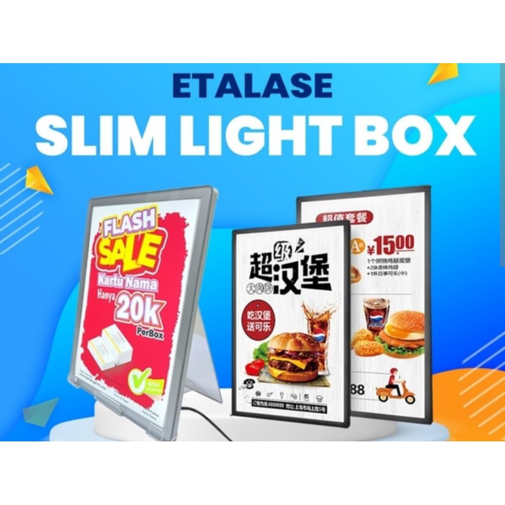 slim Light Box UV Express Banner