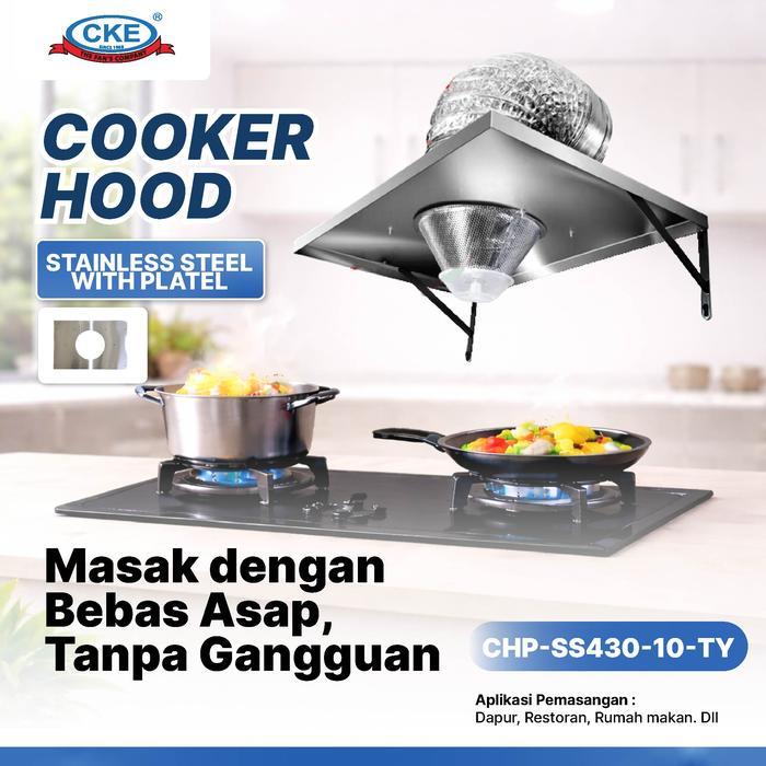 Kitchen Exhaust Fan Cooker Hood Kompor Stainless Steel Penyedot Asap 8 10 Inch Kipas Sedot Hisap Asa