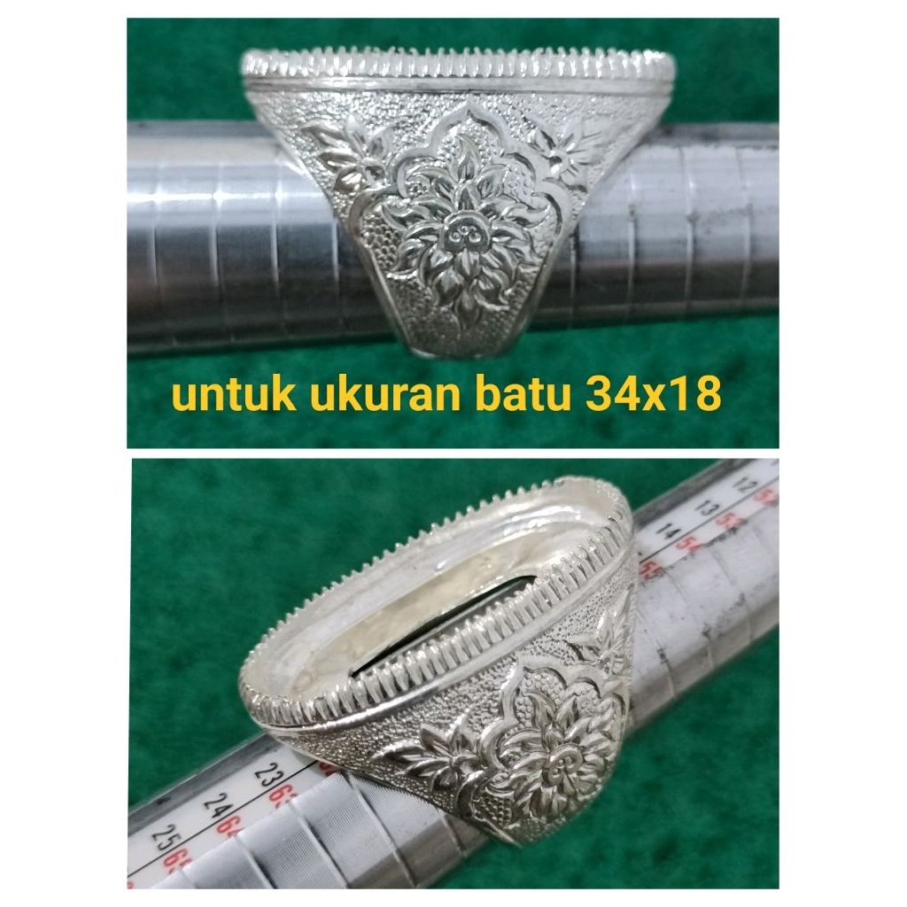 RING ALPAKA SUPER TERBARU MODEL PERAK