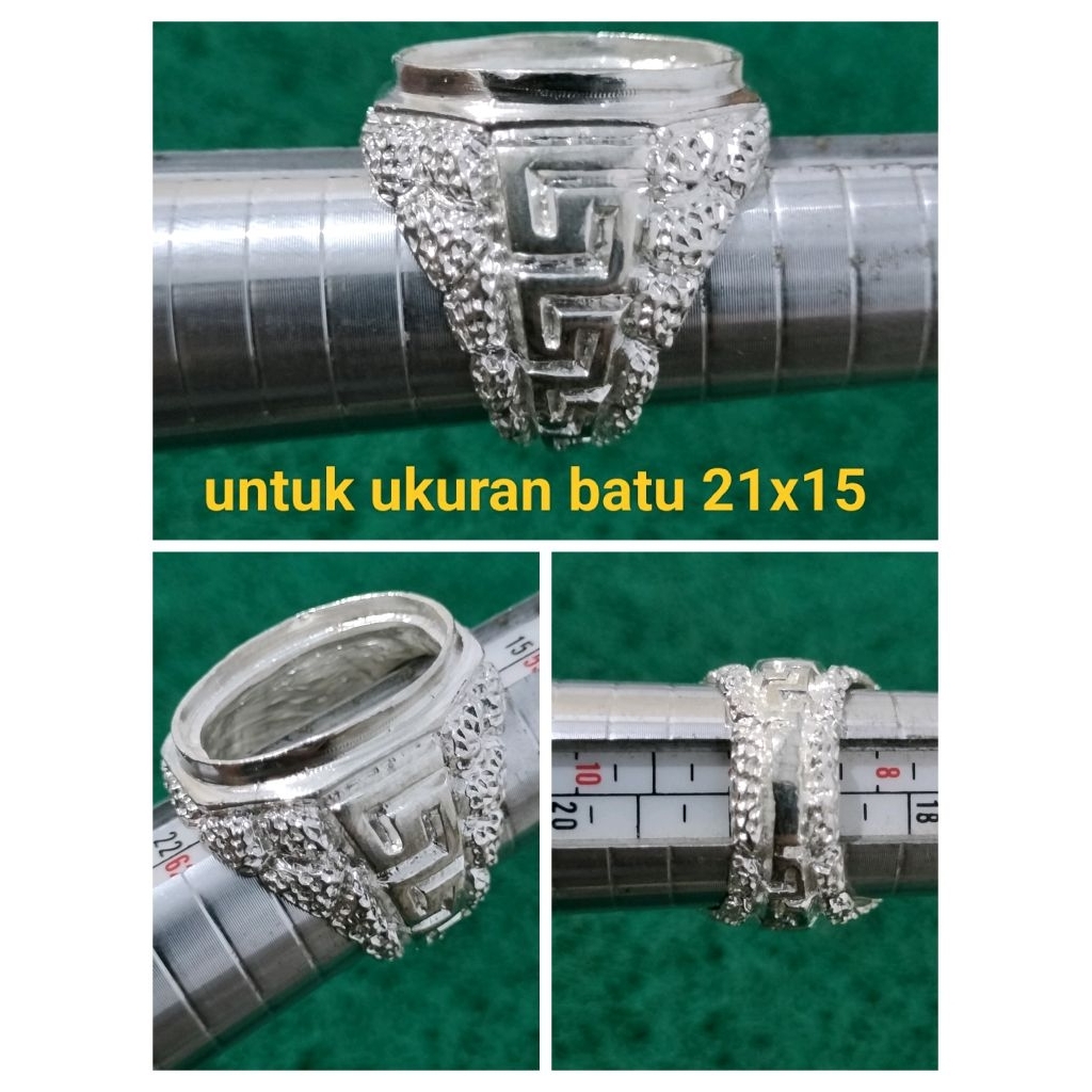 RING ALPAKA SUPER TERBARU MODEL PERAK