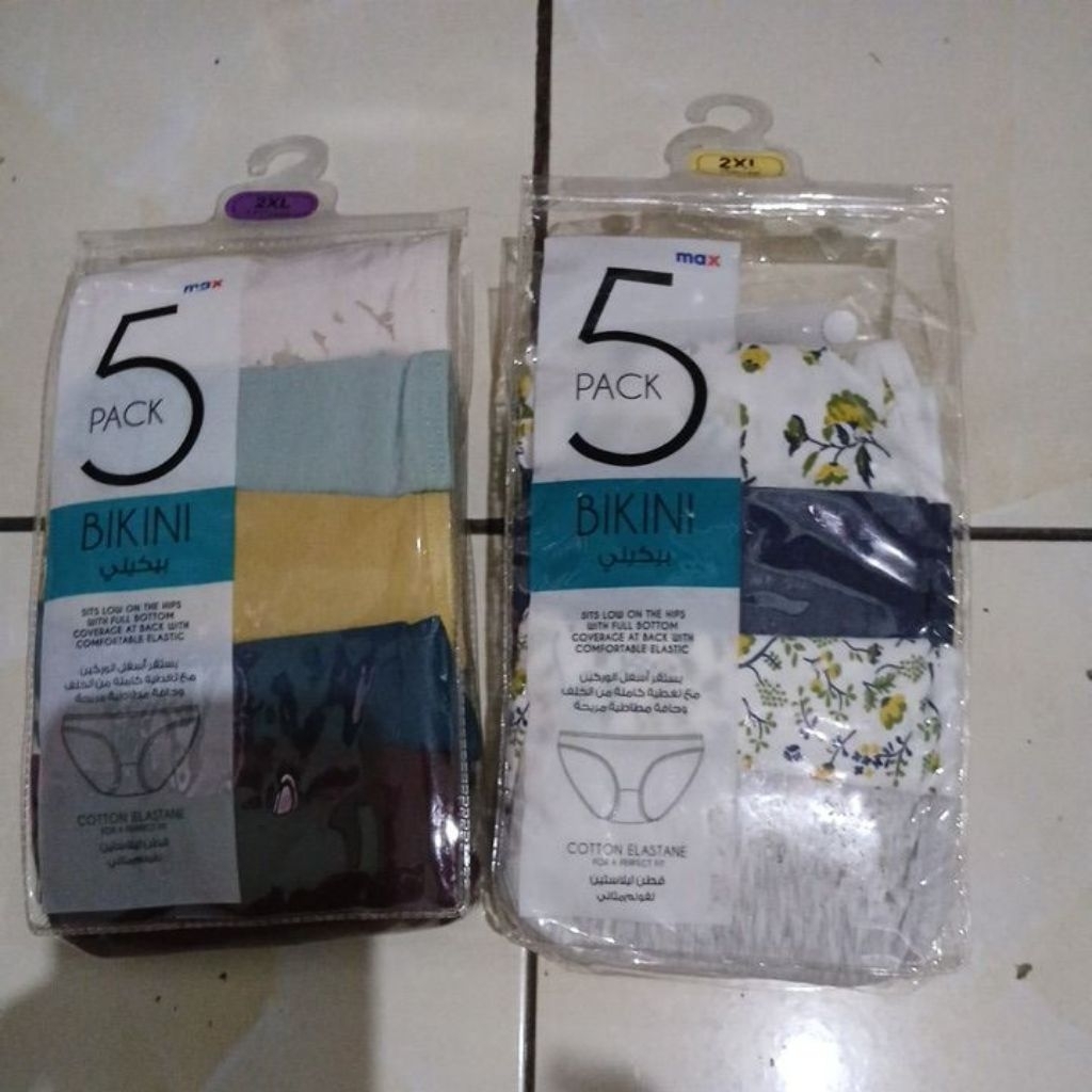 Celana dalam perempuan jumbo Max Fashion 2xl / 3 xl