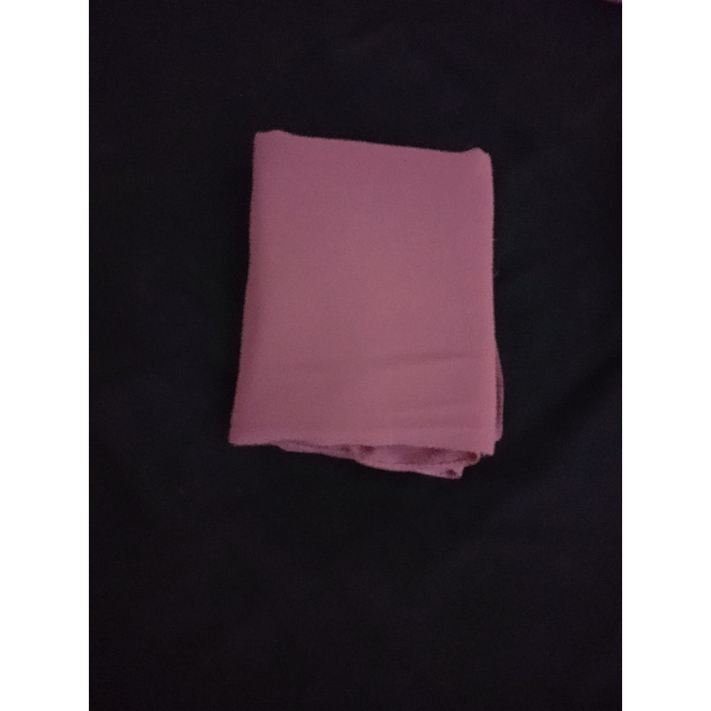 preloved pashmina inner warna rosegold