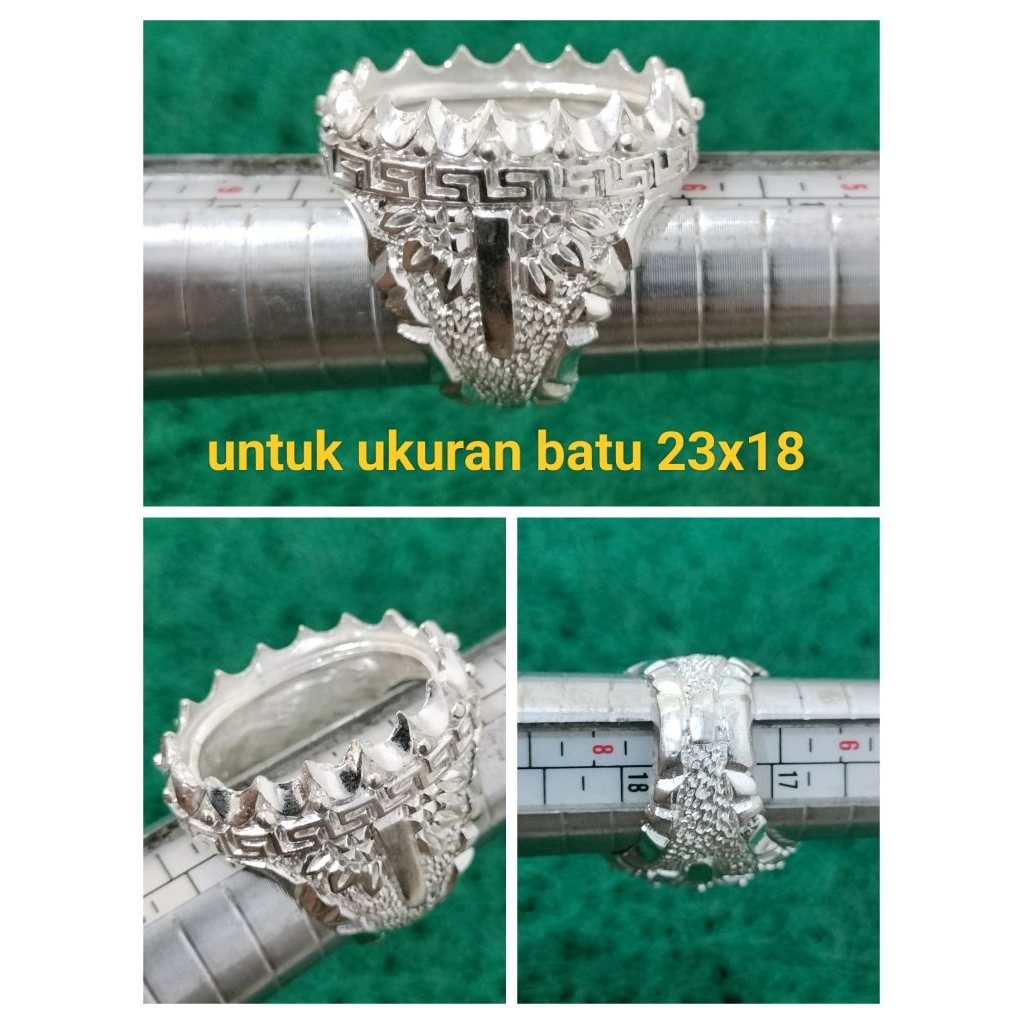 RING ALPAKA SUPER TERBARU MODEL PERAK