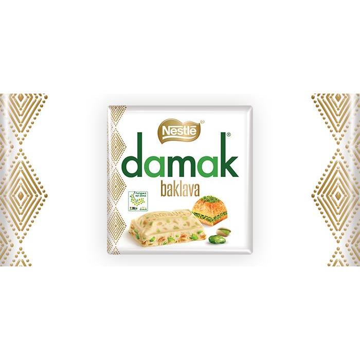 Nestle Damak Baklava 60gr - Pistachio Asli Turki 100% Original