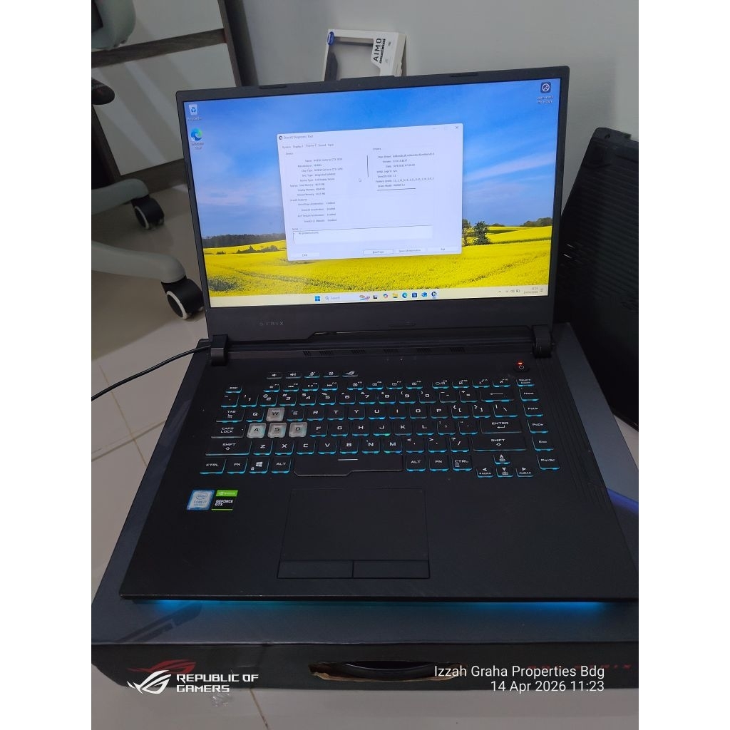 ASUS ROG G531GD I7 SSD 512GB