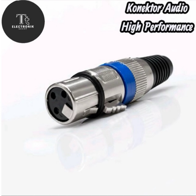 Jack xlr female/socket xlr female