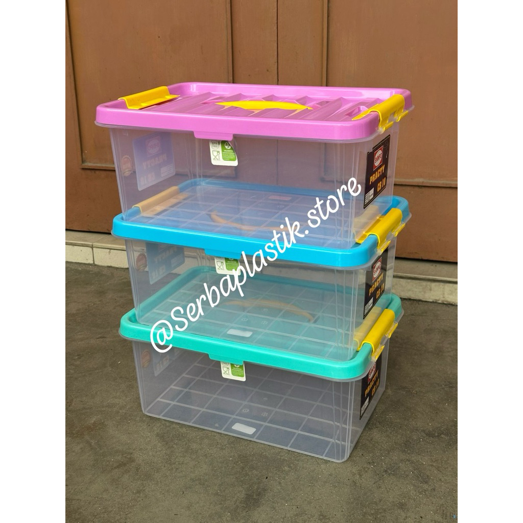 Container box shinpo sip129 / kotak penyimpanan / container box cb10 practy / kontainer kecil / cont