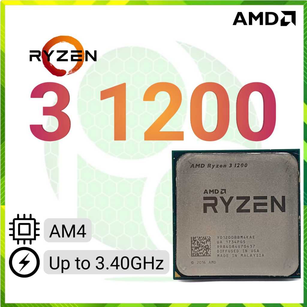 AMD Ryzen 3 1200 | socket AM4