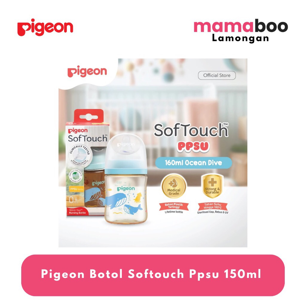 Pigeon - Botol Soft Touch PPSU