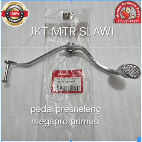 24701 KEH 600 pedal gear change(operan gigi) megapro primus mega pro advance, 2009 asli homda ahm or