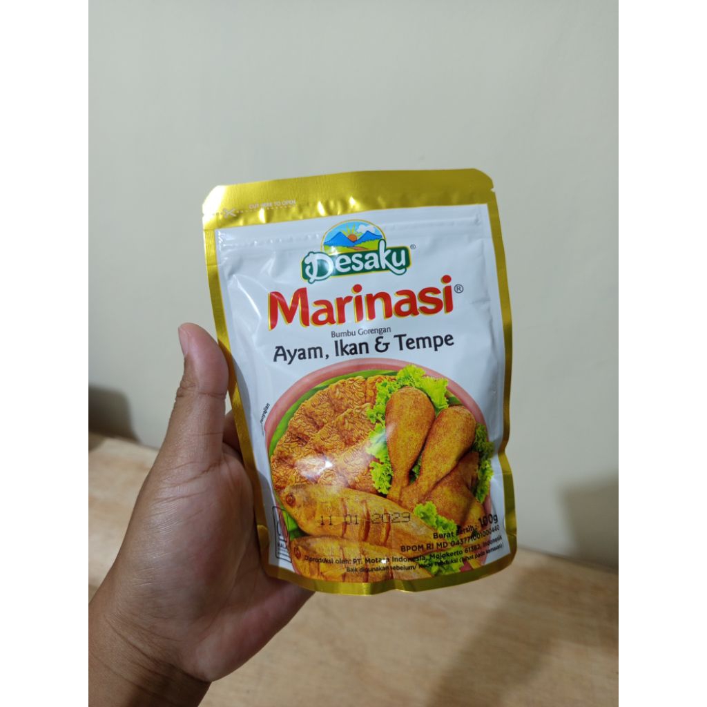 Desaku Bumbu Marinasi 100 gr - Bumbu Marinasi Ayam Ikan Tempe
