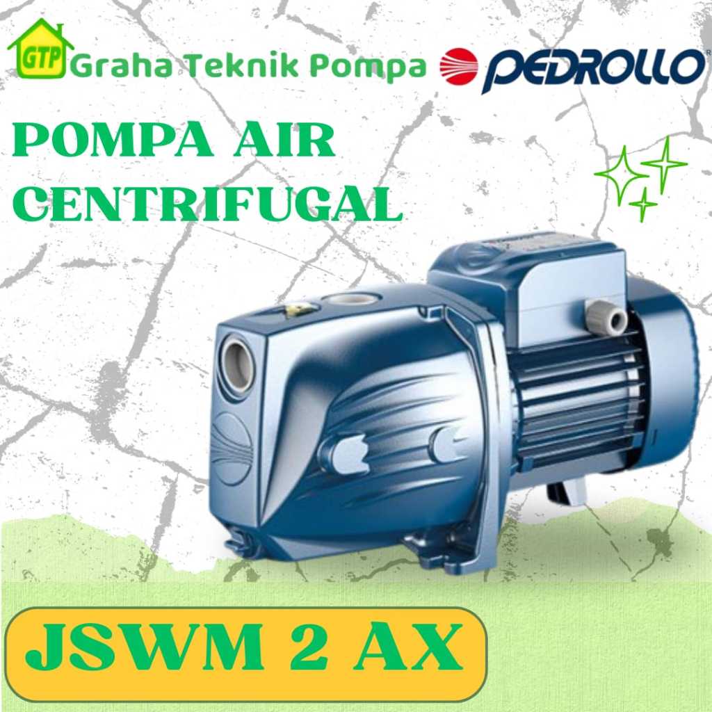 Pompa Pedrollo JSWM 2 AX Pompa air sumur dangkal
