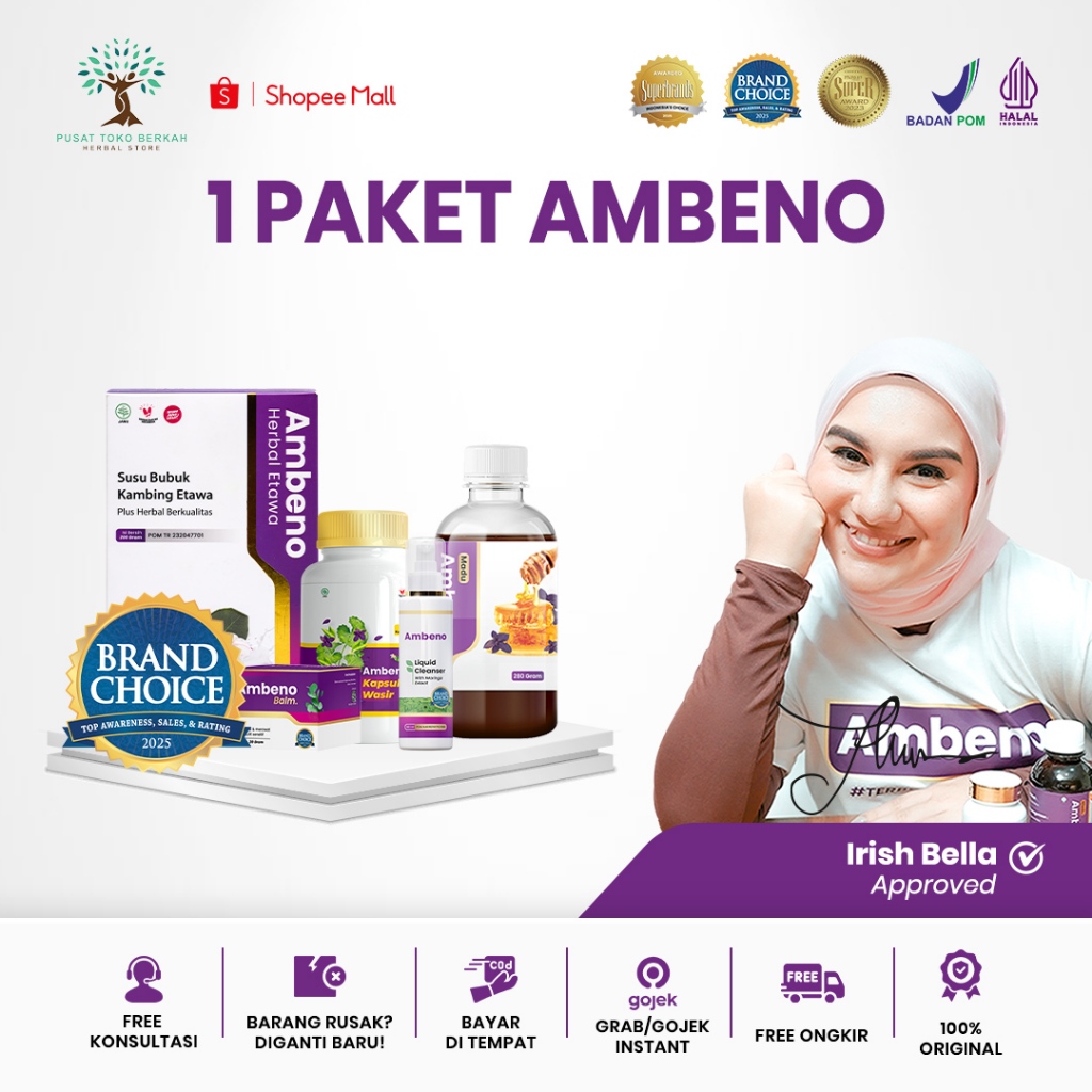 Ambeno - Satu Botol Kapsul Ambeno | Kapsul Sembuhkan Wasir Dan Ambeien Kapsul Ambeno Ori Dan BPOM