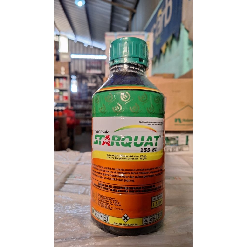 HERBISIDA KONTAK STARQUAT 135SL 1LITER