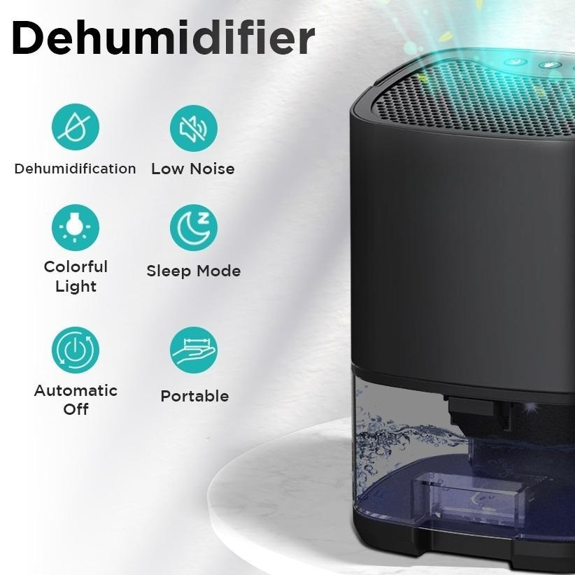 Dehumidifier 2in1 Moisture Absorber 1L