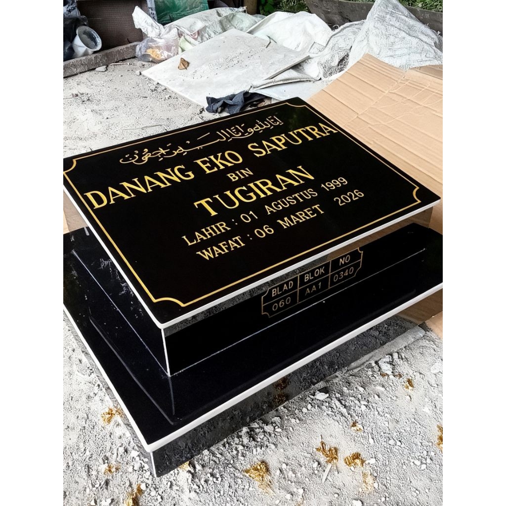 batu nisan ful granit 30x40