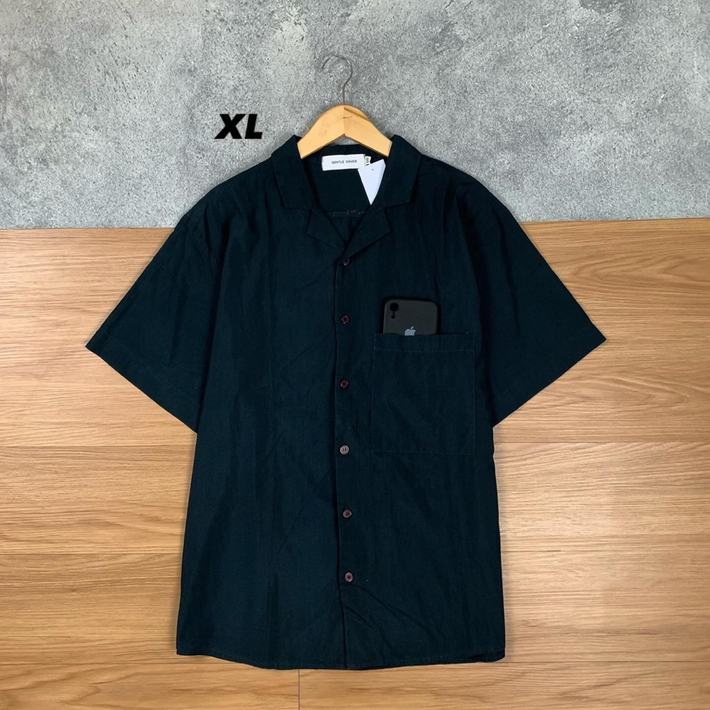Gentle Cover Basic Open Collar Shirt Apr 190