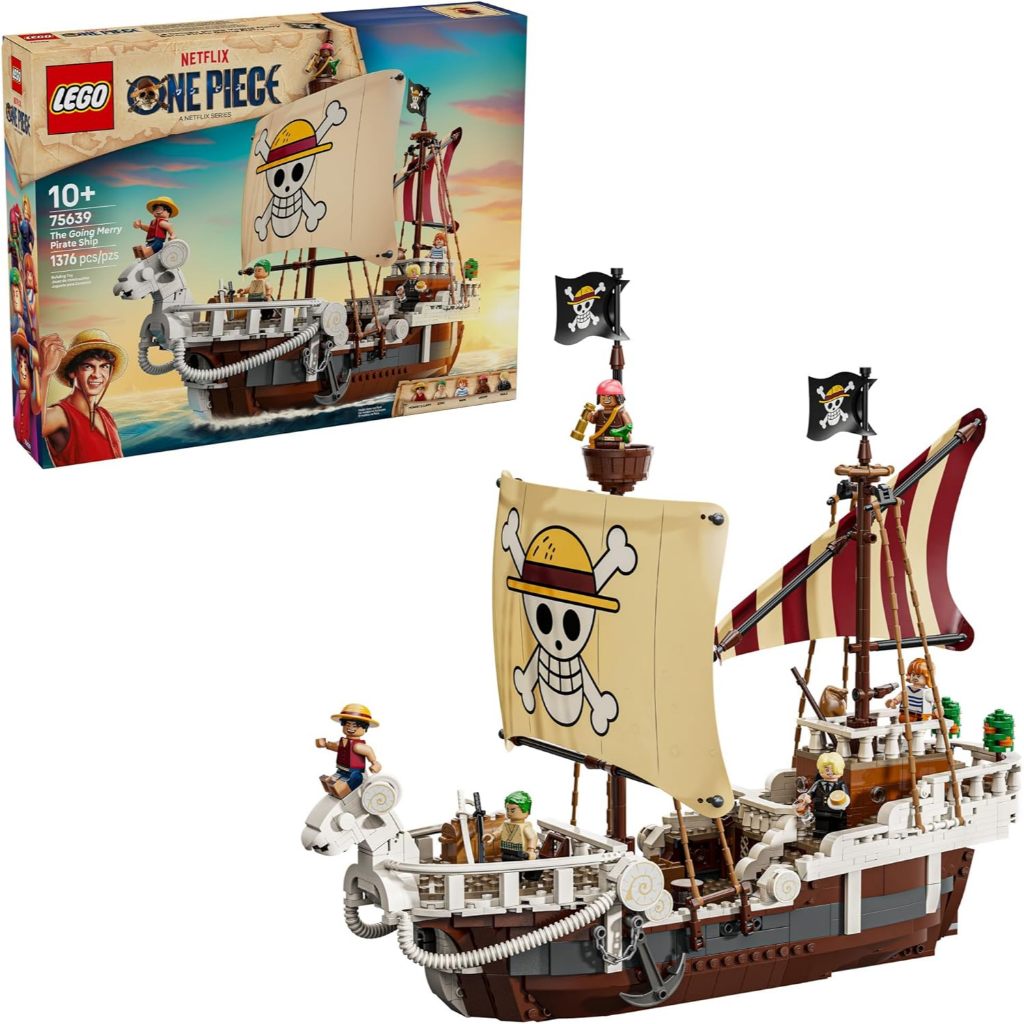 Lego - ONE PIECE The Going Merry Pirate Ship Building Blocks - 75639