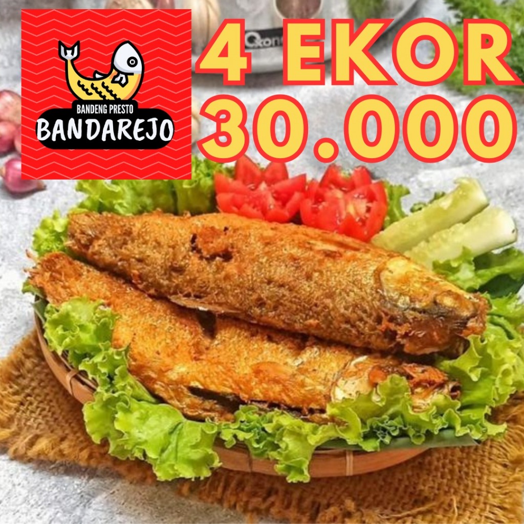 Bandeng Presto Sidoarjo 4 Ekor enak