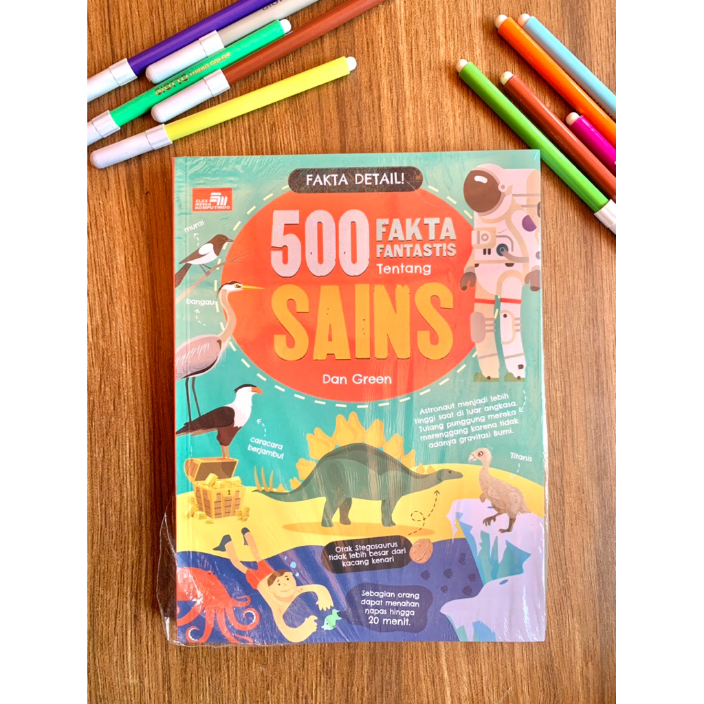 ensiklopedia: 500 fakta fantastis tentang sains