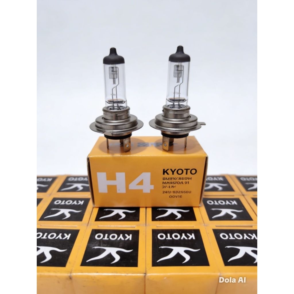 BOHLAM  BOHLAMP LAMPU HALOGEN KYOTO H4 12VOLT 55WATT 2PCS