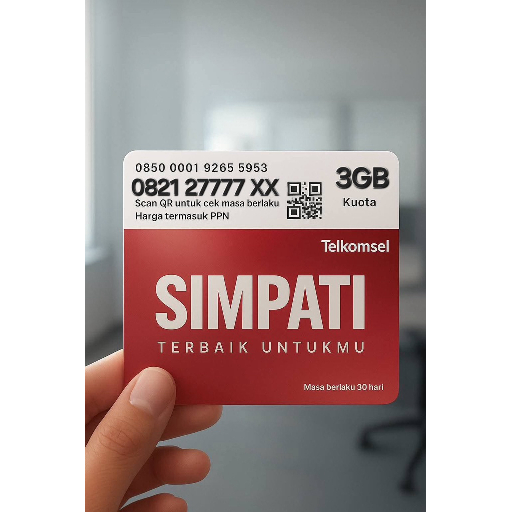 Nomor cantik telkomsel simpati 11 digit seri kwartet 7
