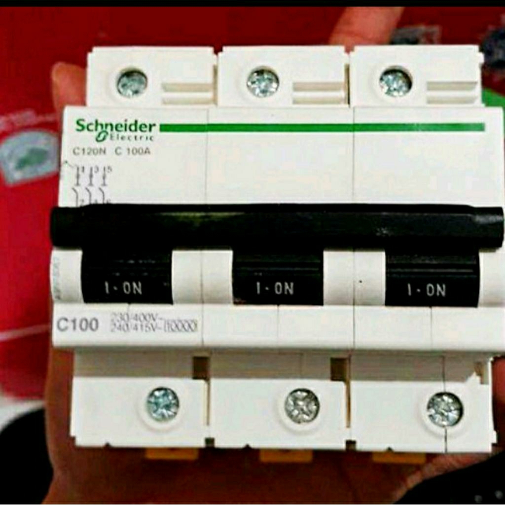 MCB SCHNEIDER C120N 3p /80A/100A/125A/