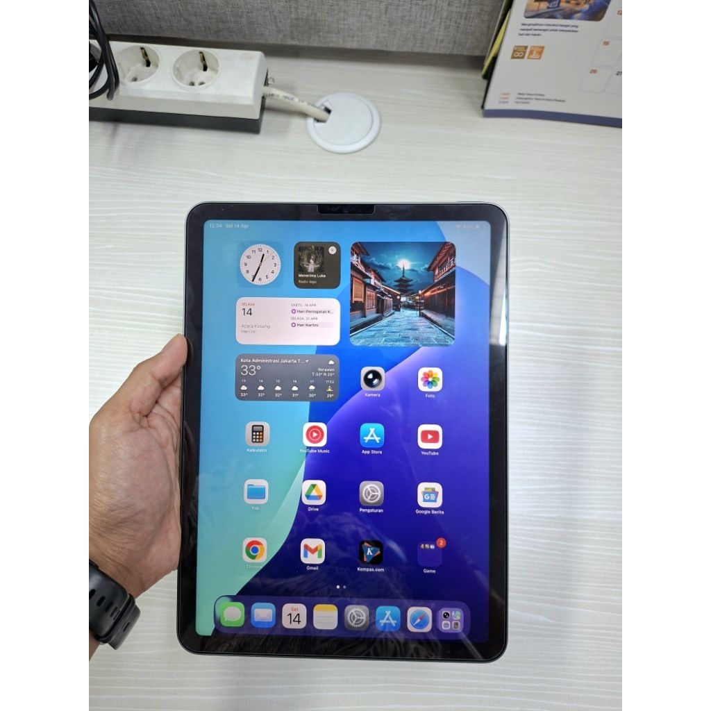 Ipad Air 5 M1 256GB 10,9 inch CPO Second Grey - Wifi Only