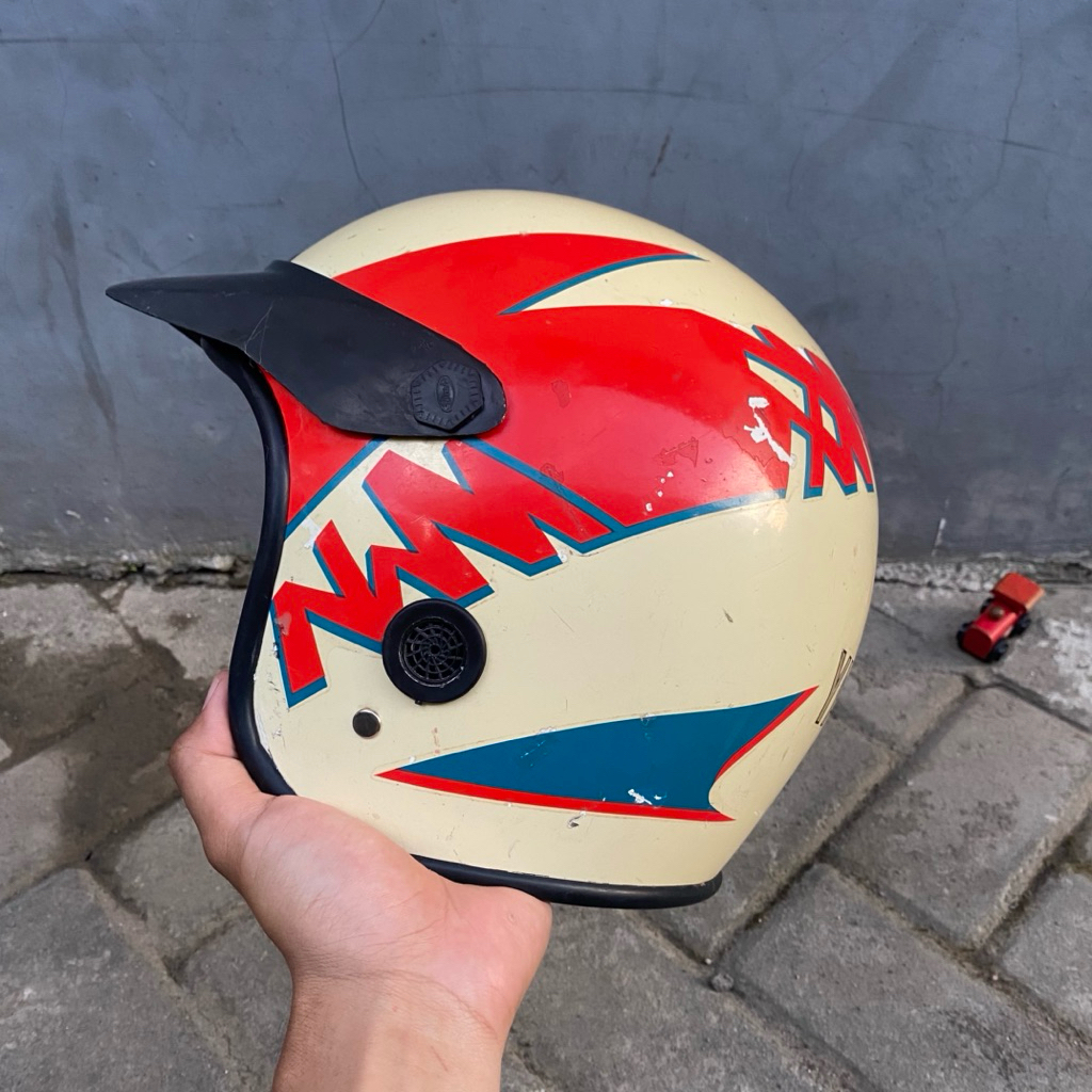 helm yamaha putih helm sumpit original putih helm yamaha sumpit