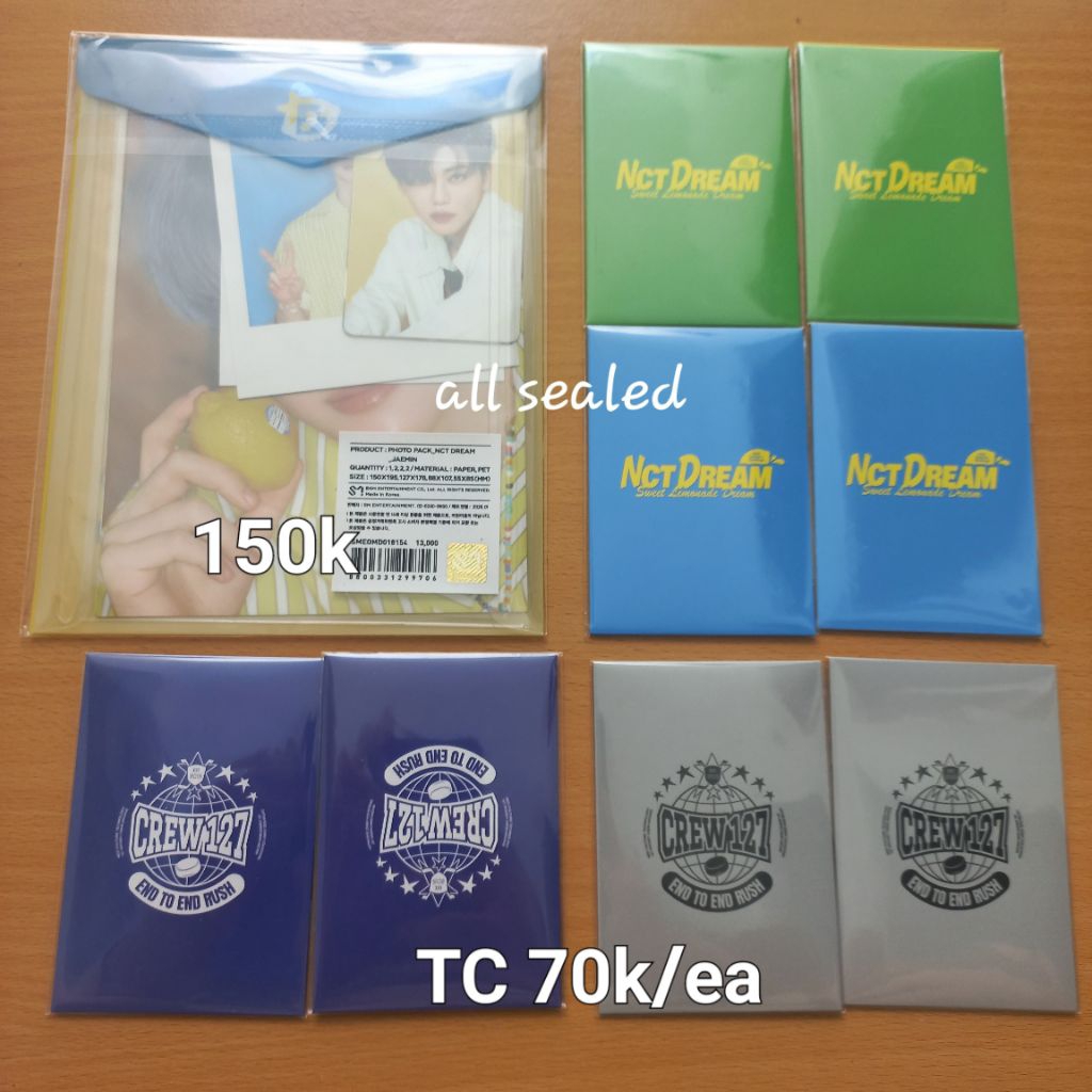 READY STOCK SG26 PHOTOPACK JAEMIN TRADING CARD NCT DREAM & NCT 127 SEALED TC