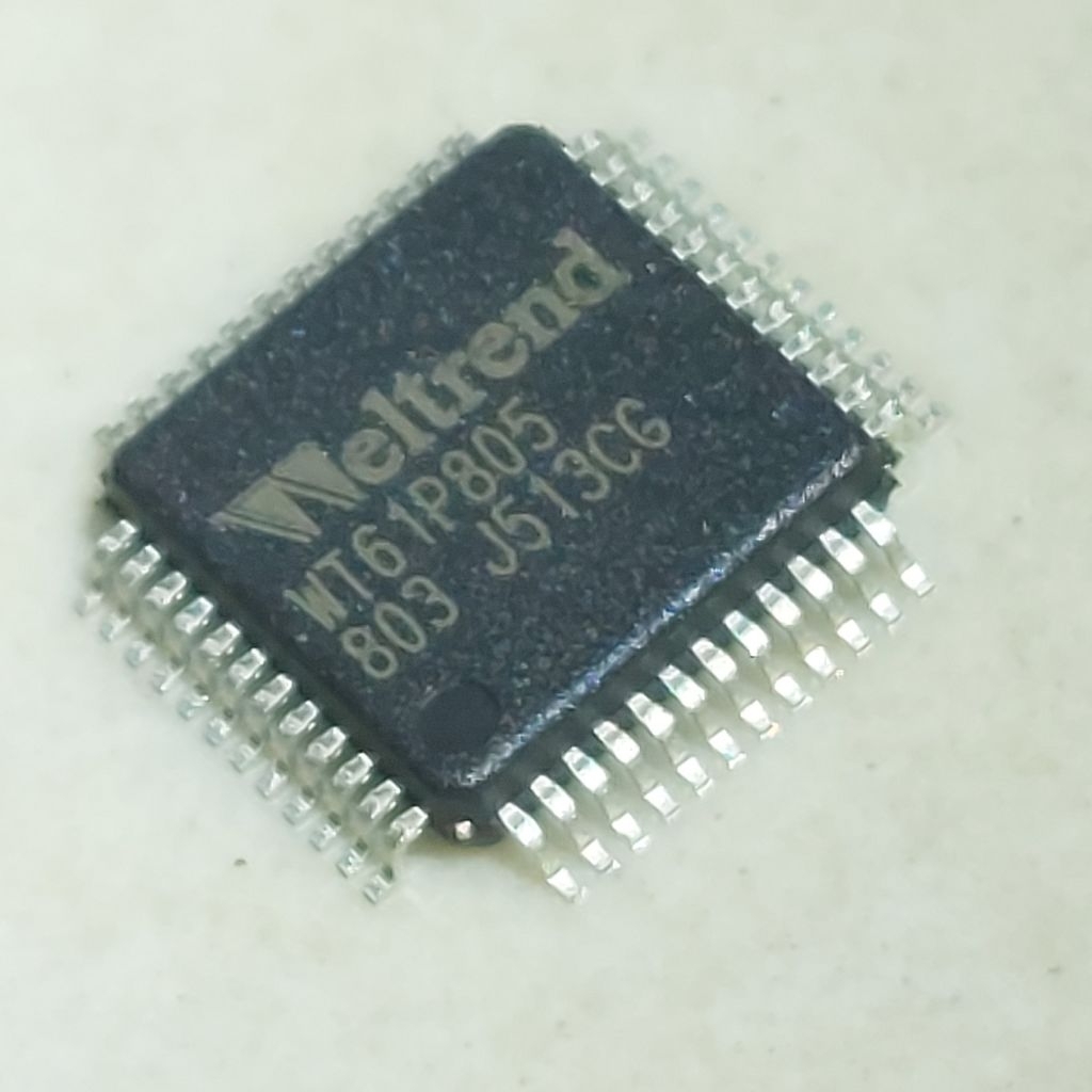 WT61P805 QFP48 QFP-48 Weltrend WT 61P805 WT6IP805 IC Micro Controller Flat Display Panel
