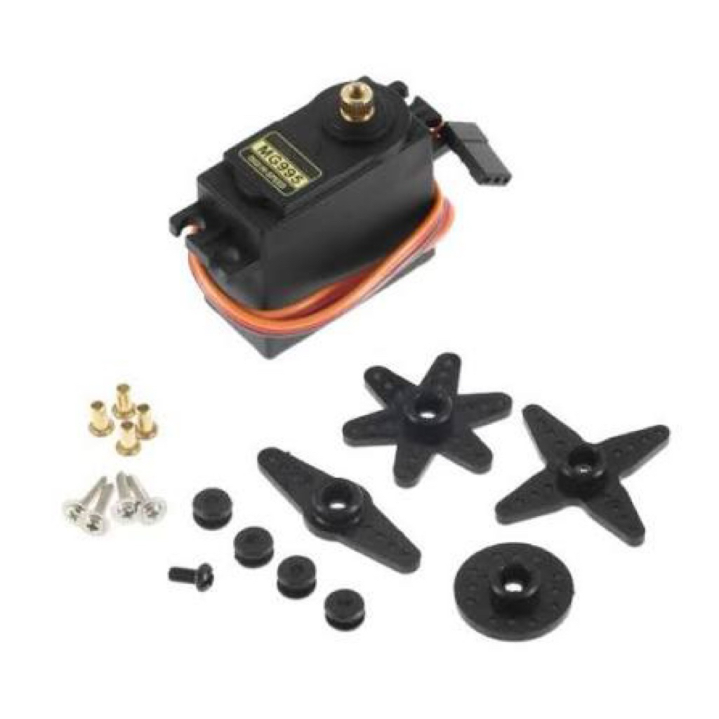 Servo Motor MG995 Tower Pro - Metal Gear, Torsi Tinggi, Stabil, 180 Derajat
