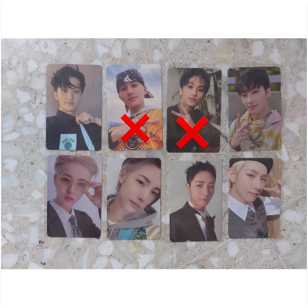 Official Photocard PC Mark & Renjun - Hello Future/Beatbox/Hot Sauce/Glitch Mode/Reload