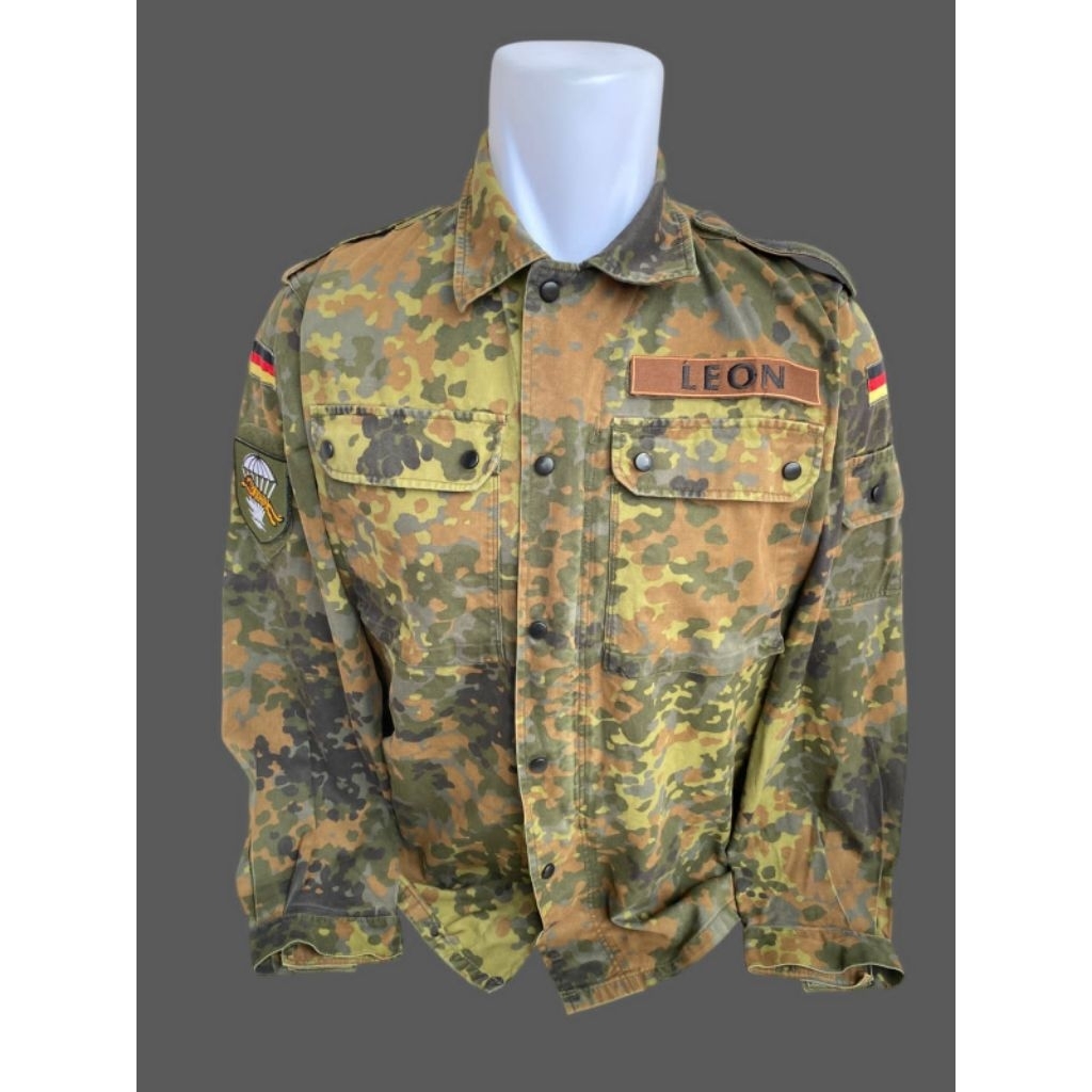 Kemeja BDU Camo Loreng Flecktarn Tentara Jerman Army Original (38)