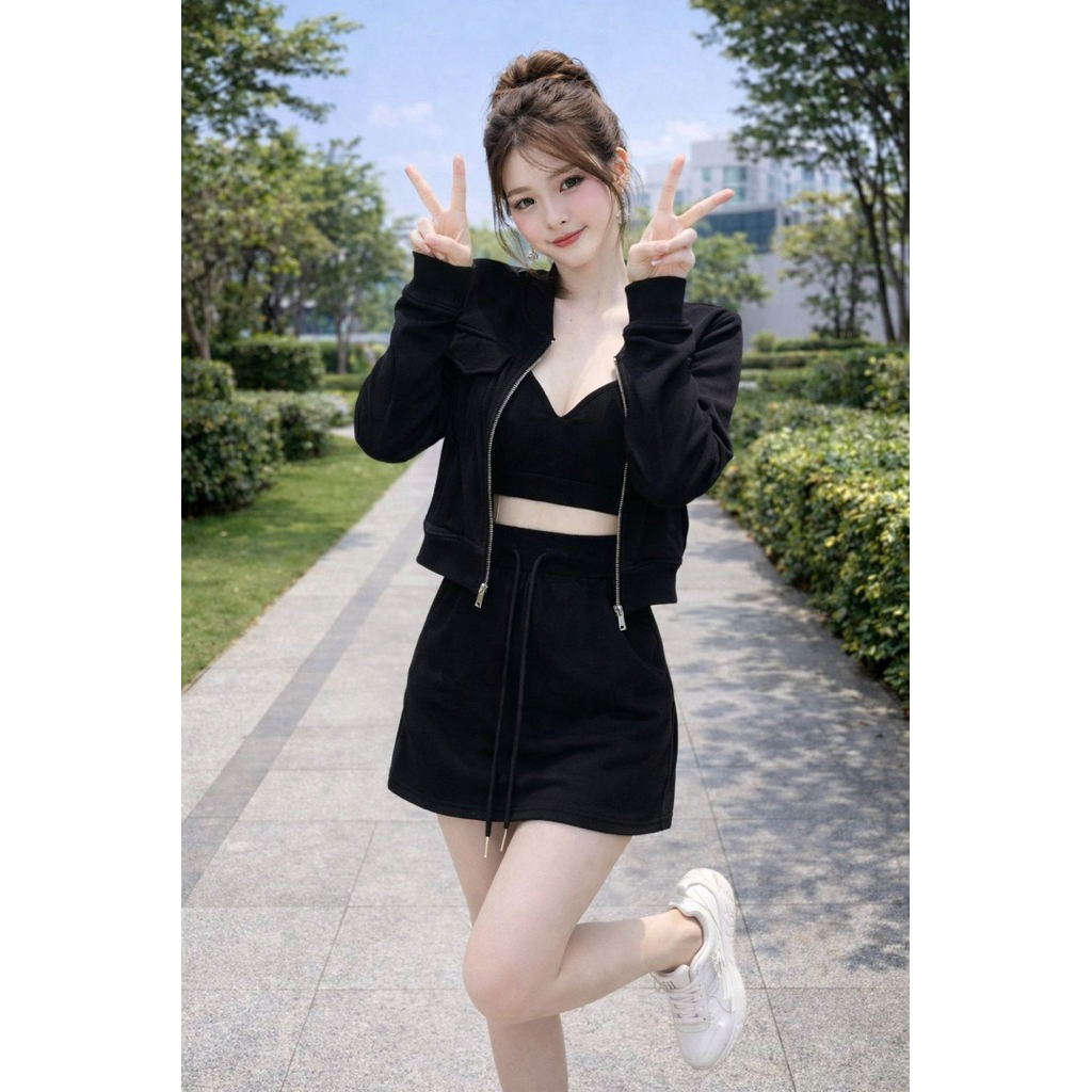 STELAN ROK MINI SWEATER CASUAL / STELAN ROK MINI CASUAL GOOD QUALITY
