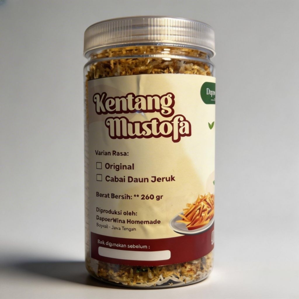 KENTANG MUSTOFA RENYAH | KENTANG BALADO KRISPI | LAUK KERING TAHAN LAMA