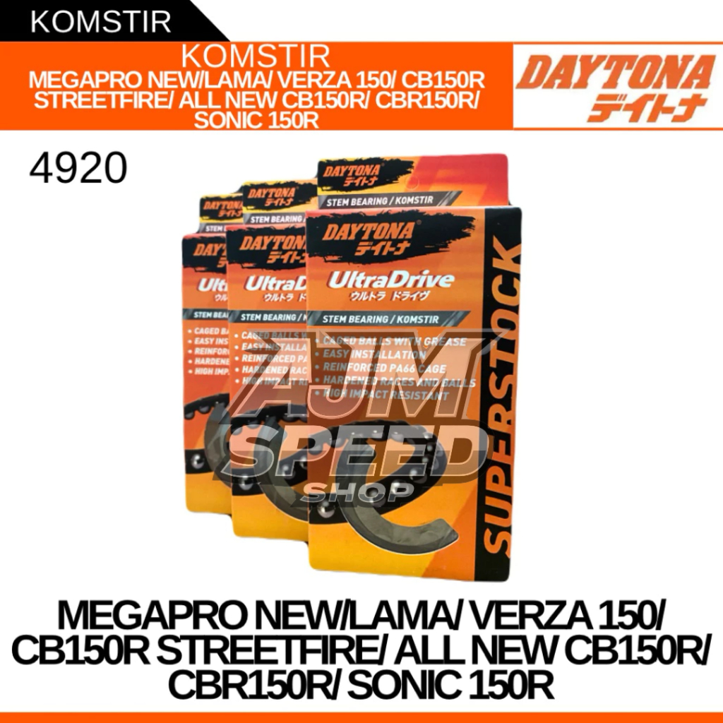KOMSTIR 4920 MEGAPRO NEW/LAMA/ VERZA 150/ CB150R STREETFIRE/ ALL NEW CB150R/ CBR150R/ SONIC 150R DAY