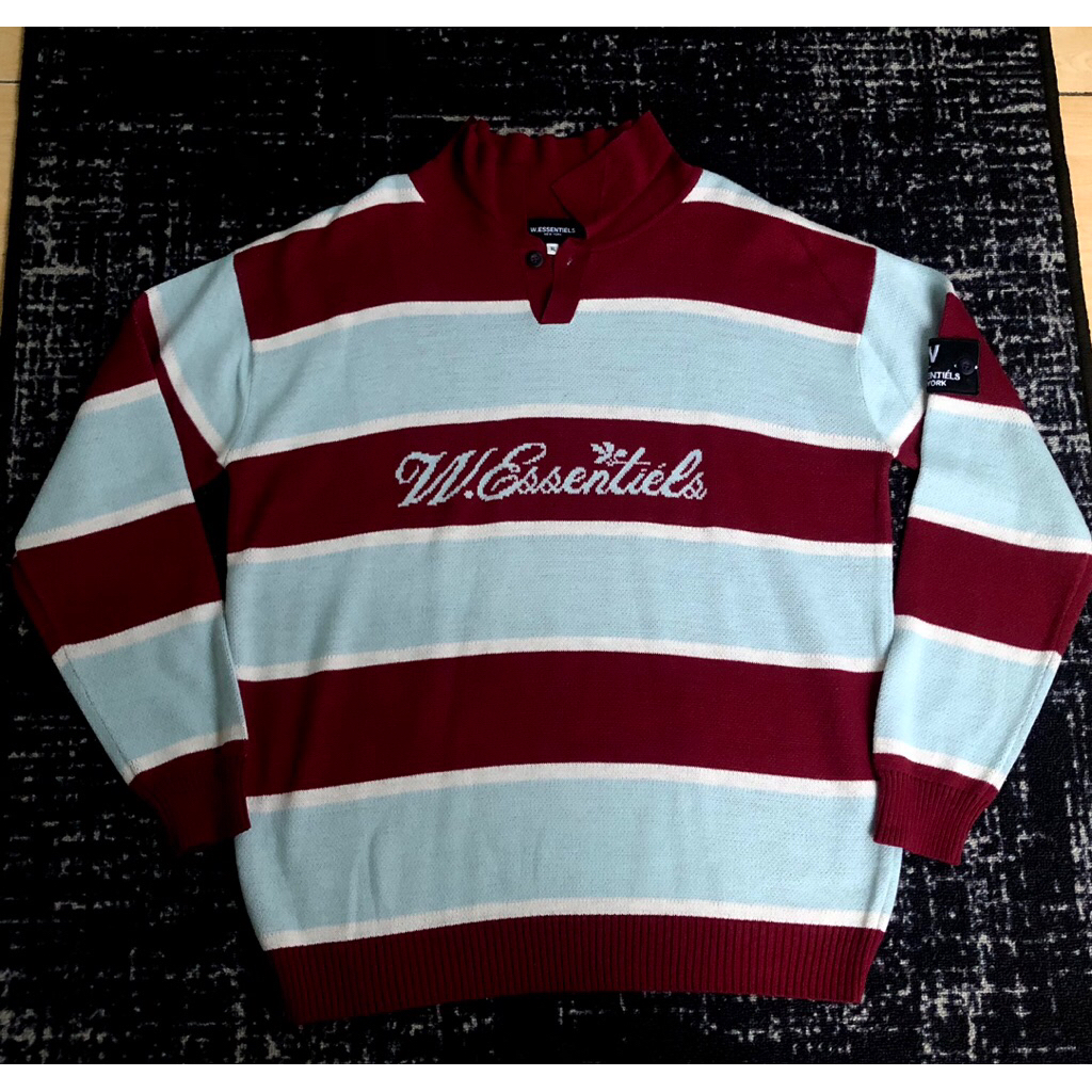 [SECOND] W. Essentials Wormhole Knitwear