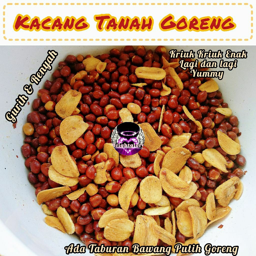 Kacang Tanah Goreng Gurih dan Renyah 225gr