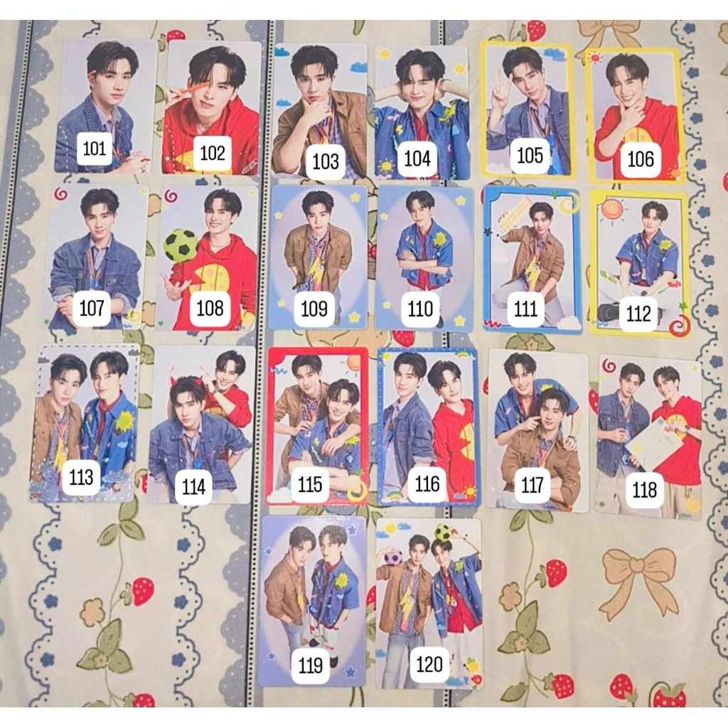 [OFFICIAL] Love You Teacher, Starlympic 2025, Fanival from GMMTV Too Cute To Spook Collectible Card 
