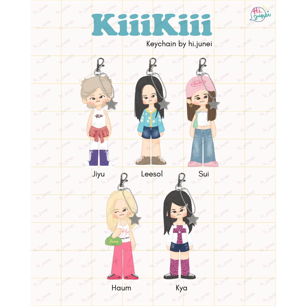 Hi Junei - Keychain KiiiKiii