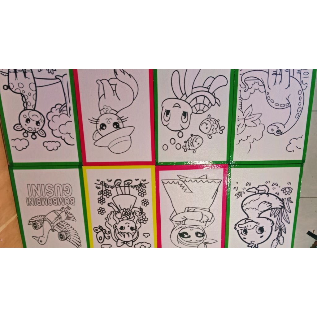 styrofoam lukis uk 33x50 isi 100 pcs