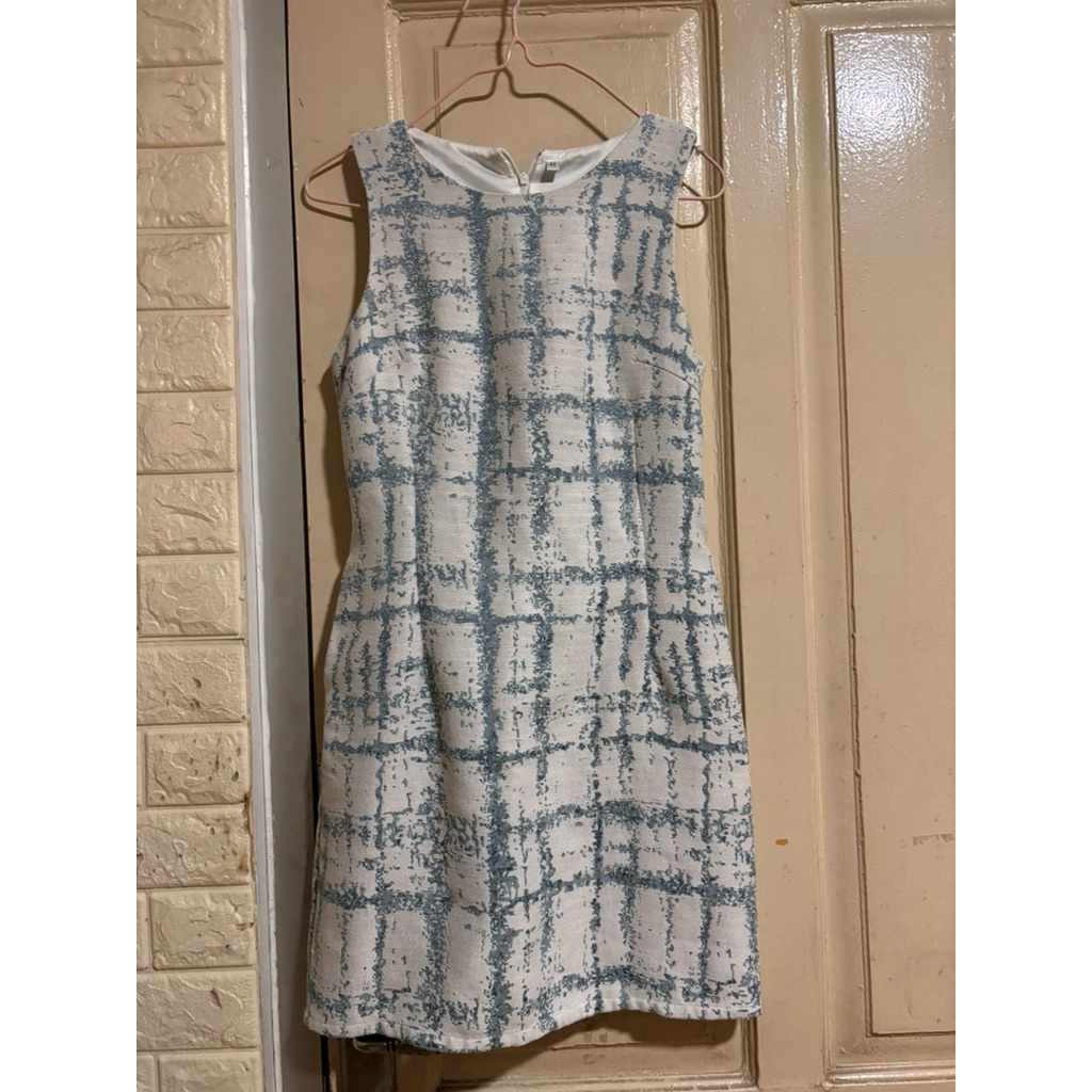 PRELOVED DRESS PESTA BIRU