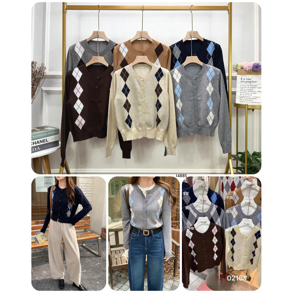 Pgmta Grosir Sweater import Kode 14885 serian isi 6 pcs