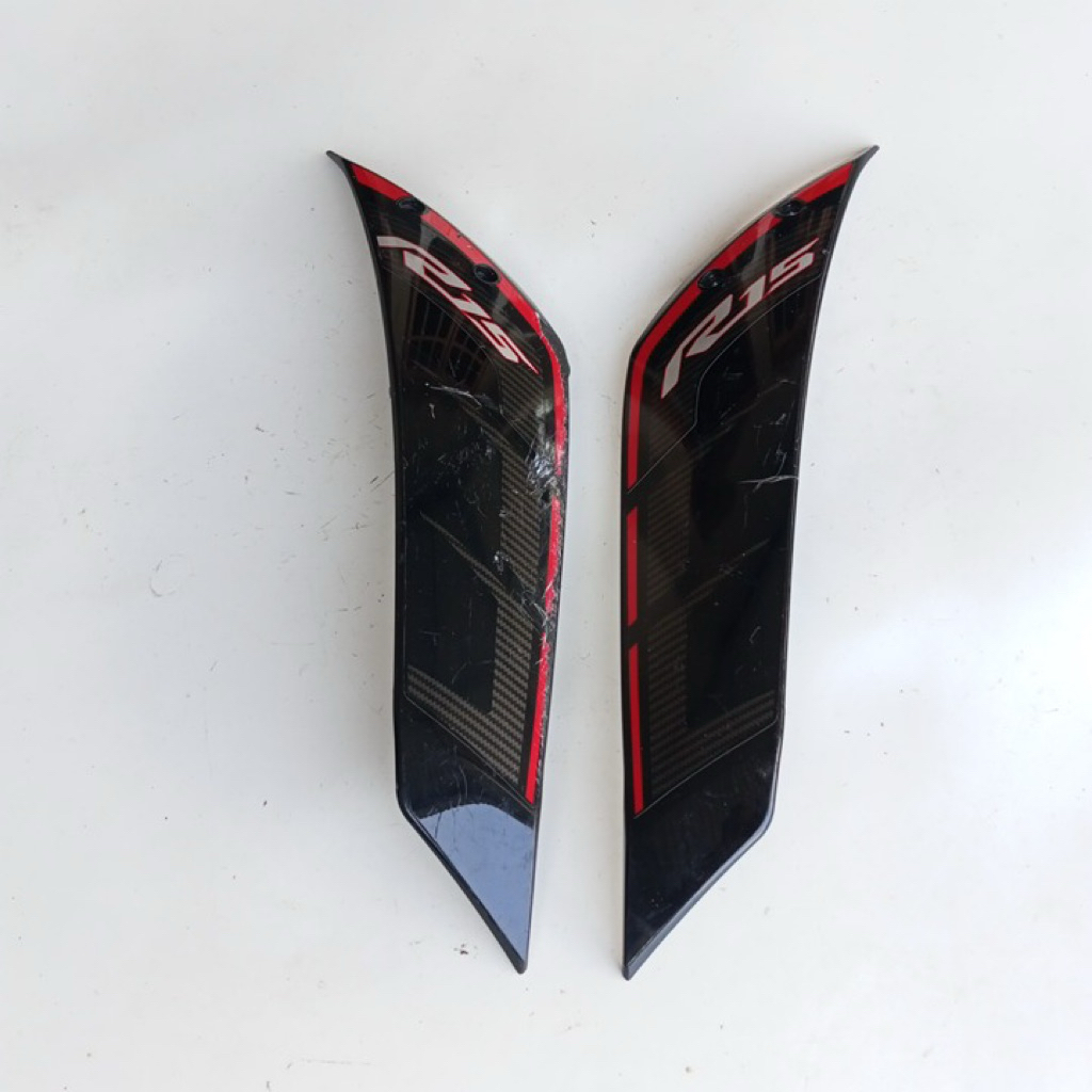 FAIRING SAMPING YAMAHA R15 V2 KANAN KIRI ORIGINAL COPOTAN