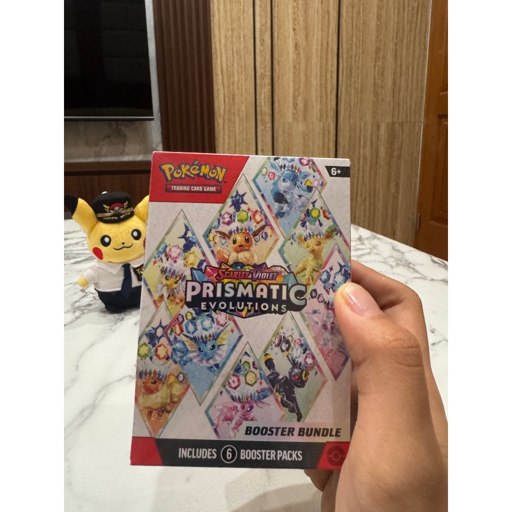 Pokemon Prismatic Evolutions Booster Bundle Pokemon TCG Inggris English