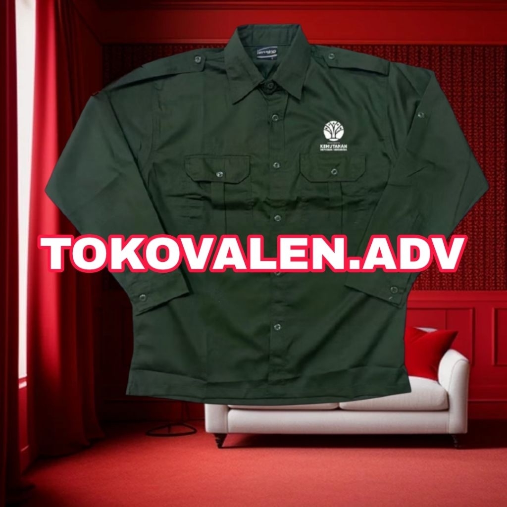 Kemeja Kehutanan Baju Kehutanan Kementerian Kehutanan