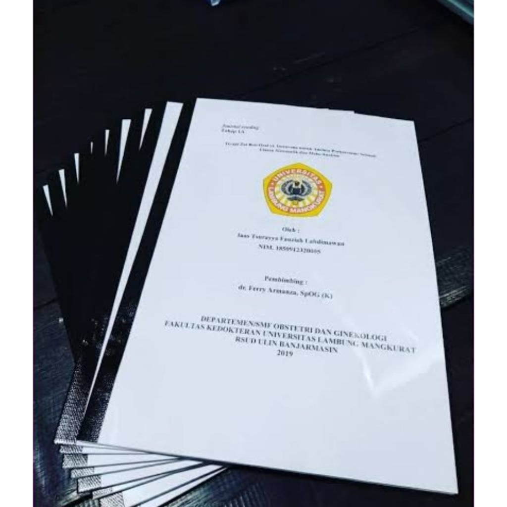 Jilid Makalah jilid Tugas Termirah Cod Gratis Ongkir