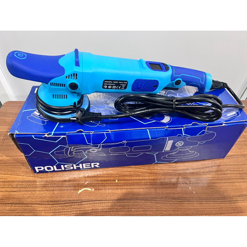 Mesin poles DA dual action polisher 15mm bukan shinemate rupes